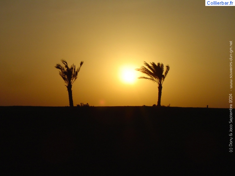 El Gouna coucher de soleil