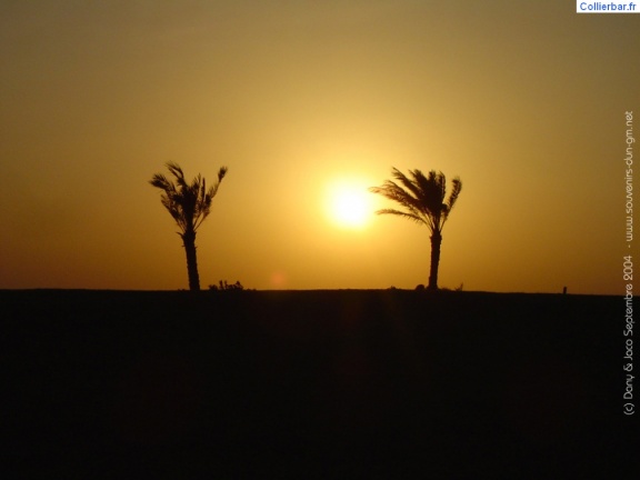 El Gouna coucher de soleil