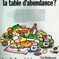 table d'abondance - 1970