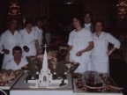 Pontresina 77 - equipe cuisine (71060 visits) ouverture hiver 77-78.
équipe cuisine ex-yougoslavie Pontresina 77 - equipe cuisine