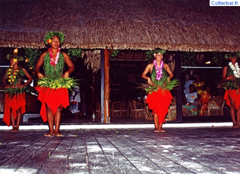 Danses Tahitiennes Bora Bora 1991