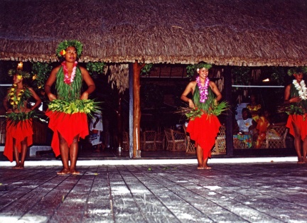 Danses Tahitiennes Bora Bora 1991
