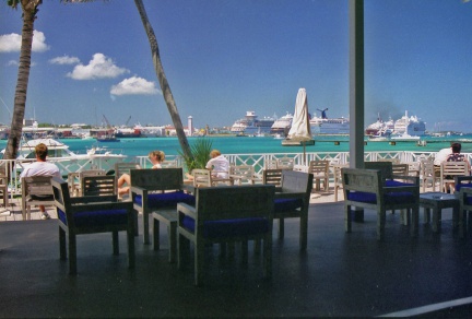 Vue Nassau depuis le bar