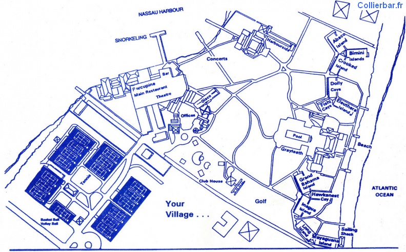 Plan du village