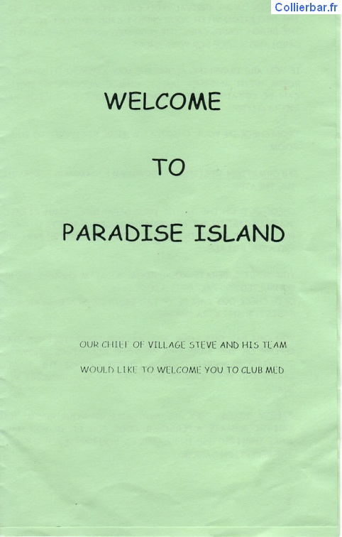 Welcome to Paradise