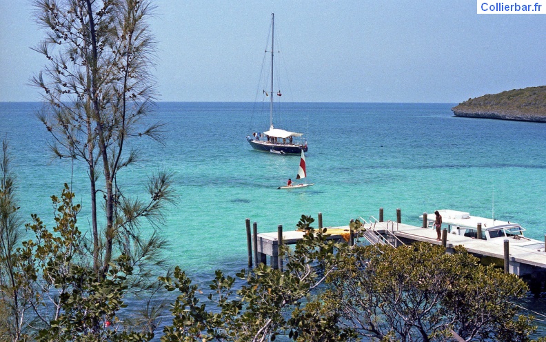 Eleuthera vue vers l'océan