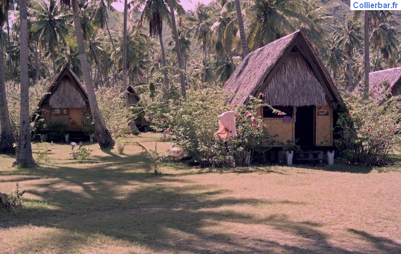 Farés à Moorea 1978