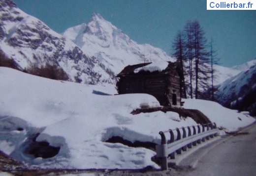 Zinal hiver 76-77 entree station (12828 visits) Entrée de la station Zinal hiver 76-77 entree station