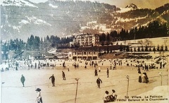 Le Bellevue et la patinoire