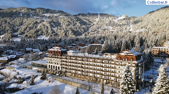 Le Villars Palace vu du ciel