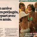 Publicité 1977 photos prises à Santa Julia, Corse