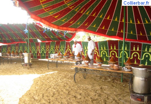preparation buffet marocain