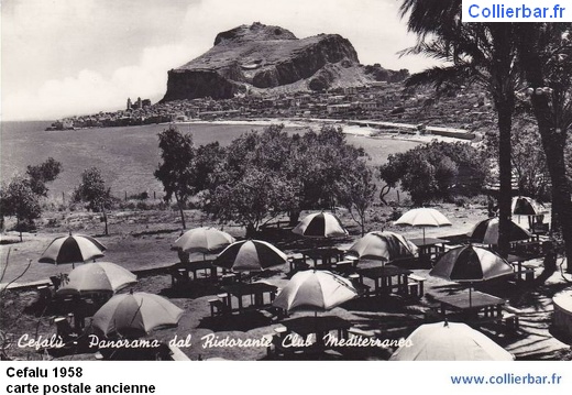 CEF-Cefalu resto et rocher 1958 (7788 visits) CEF-Cefalu resto et rocher 1958