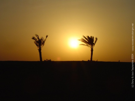 El Gouna coucher de soleil