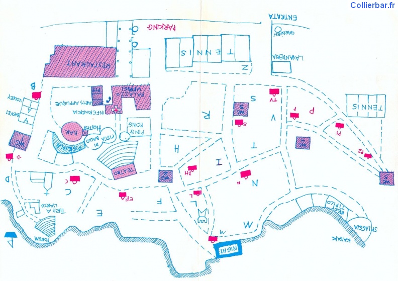 Plan du village de Cefalu