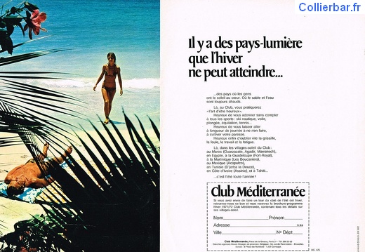 Publicité 1972