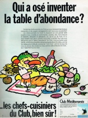 table d'abondance - 1970