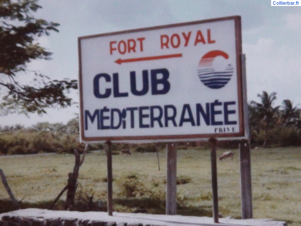 Fort Royal Panneau direction