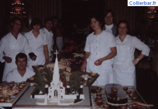 Pontresina 77 - equipe cuisine (20470 visits) ouverture hiver 77-78.
équipe cuisine ex-yougoslavie Pontresina 77 - equipe cuisine