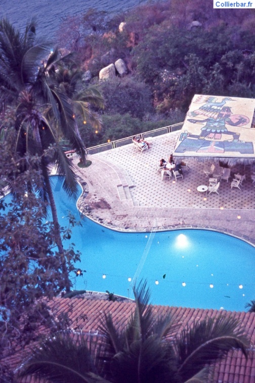 Acapulco 1972 - La piscine