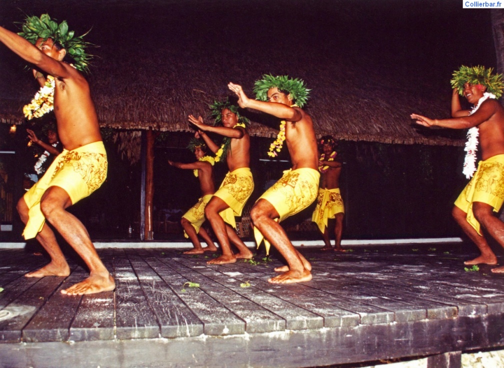 Danses Tahitiennes Bora Bora 1991