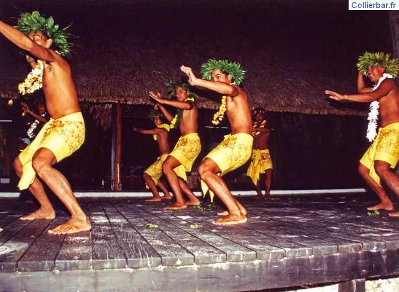 Danses Tahitiennes Bora Bora 1991