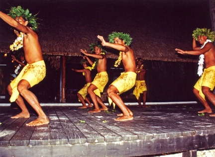 Danses Tahitiennes Bora Bora 1991