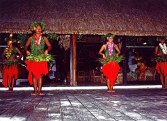 Danses Tahitiennes Bora Bora 1991