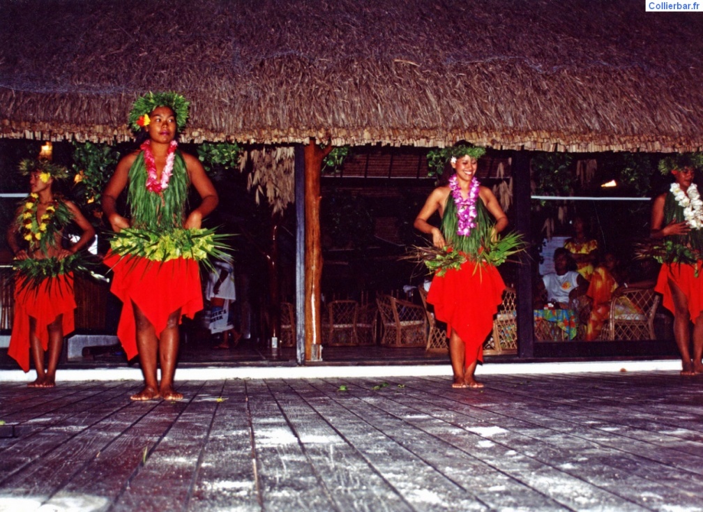 Danses Tahitiennes Bora Bora 1991