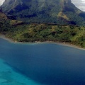 Bora Bora vue aerienne