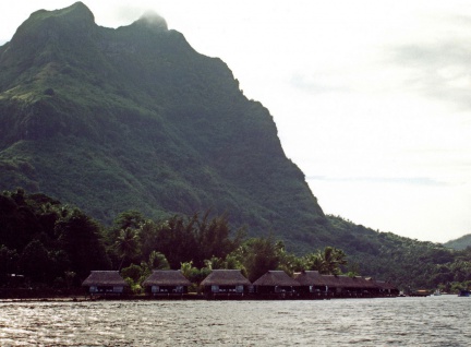 village vue de la mer