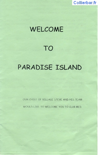 Welcome to Paradise