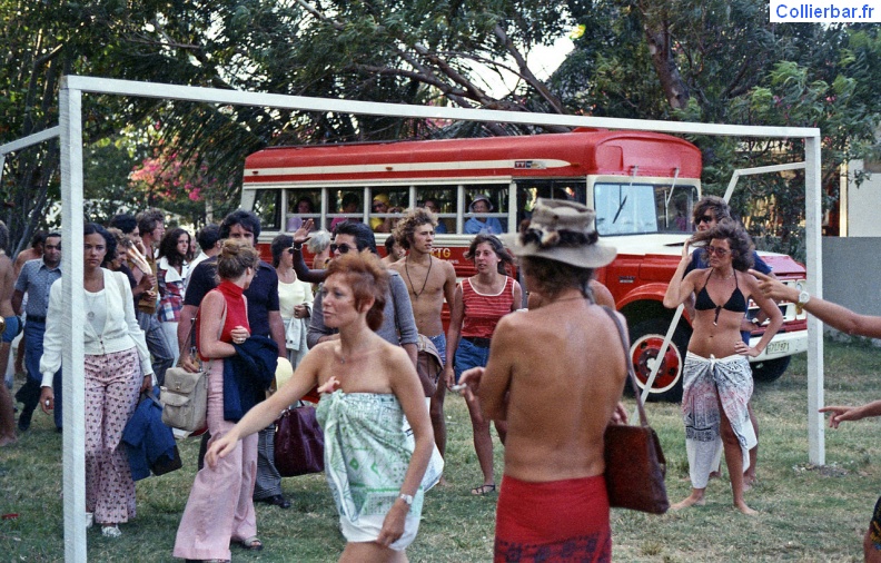 Ambiance des départs Fort Royal 1973