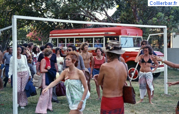 Ambiance des départs Fort Royal 1973