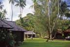 Fares coté jardins (19890 visits) Moorea 1996 Fares coté jardins