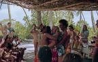 Animation au bar Moorea 1978