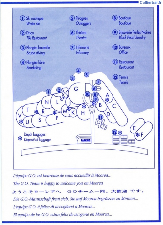 Plan du village