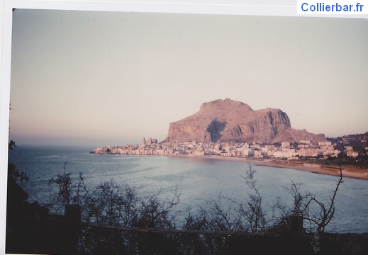 cefalu 62 (7690 visits) Vu sur le rocher en 1962 cefalu 62