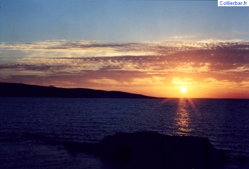 Foça coucher de soleil 