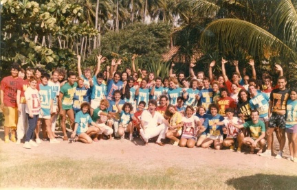 Equipe GO Eté 1986  CDV Patrick Calvet