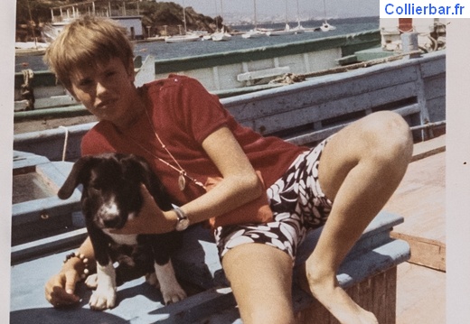 Caprera 1967 (10853 visits, rating score 3.89) À bord du caïque du Club, le "Cucciolo" (chiot, en patois italien) Caprera 1967
