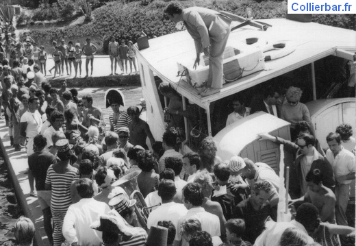 Caprera 1968 - une arrivée (4320 visits) Arrivée à Caprera 1968 Caprera 1968 - une arrivée