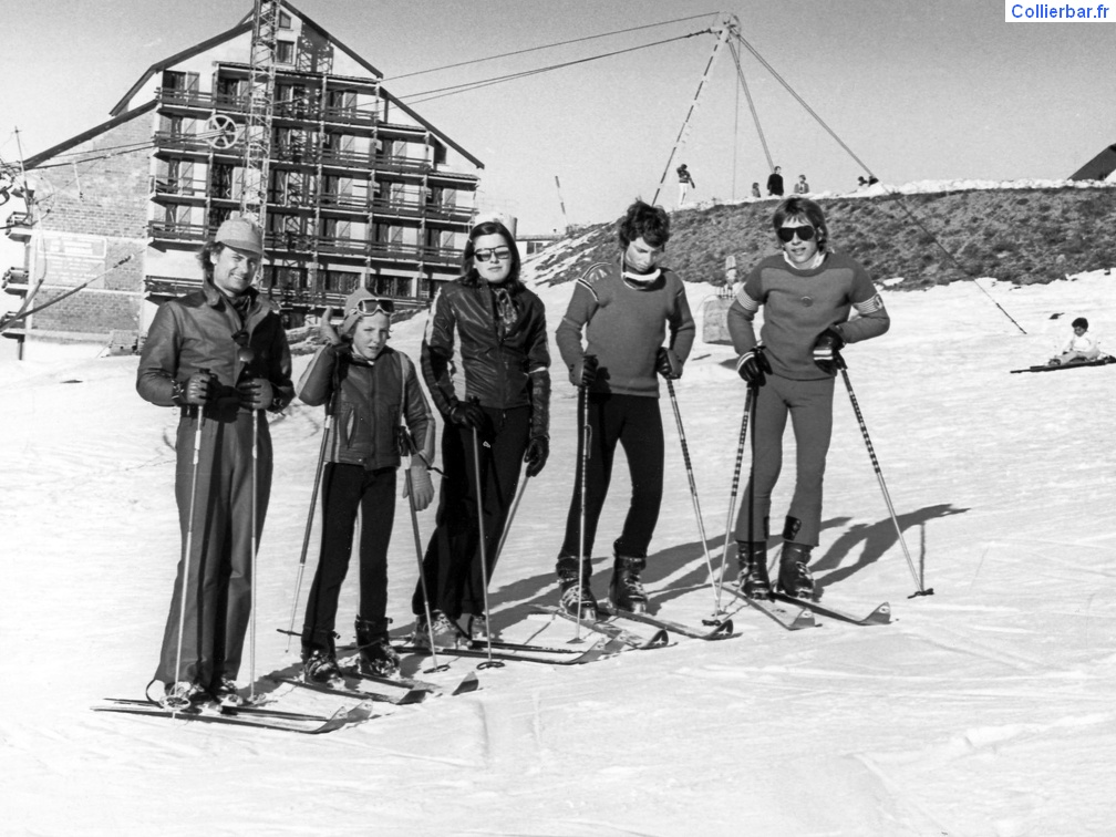 Superbagnère hiver 75/76 (2026 visits) Cours de ski Superbagnère hiver 75/76