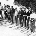 Cours de ski - Leysin Charleston hiver67/68