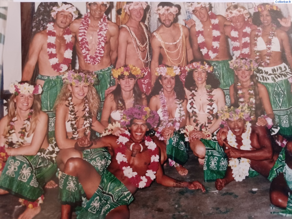 Cargese été 1993 .Show Tahitien