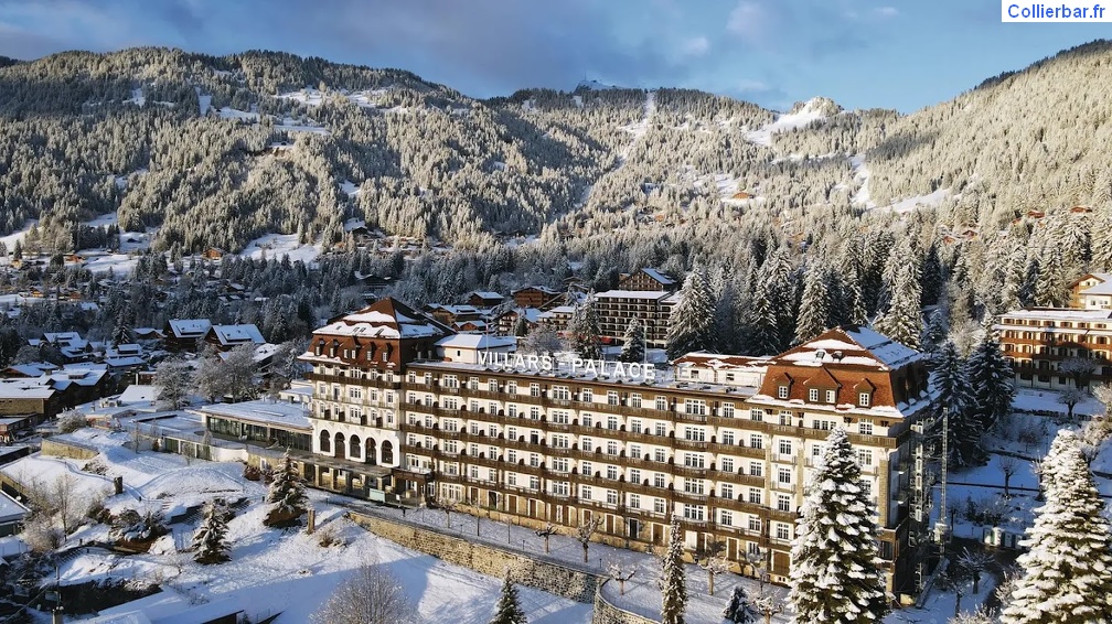 Le Villars Palace vu du ciel