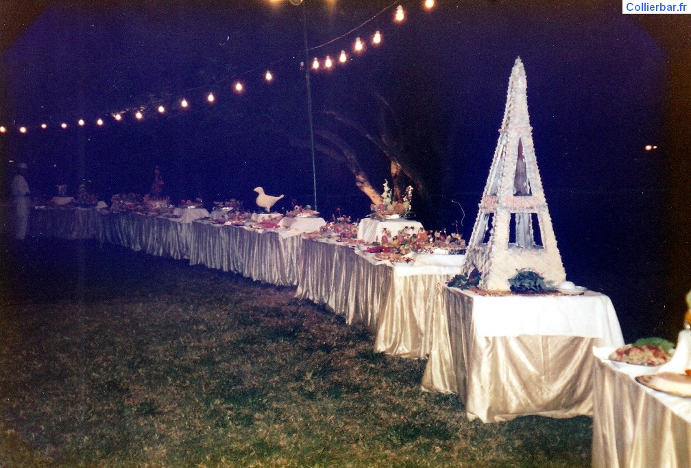 Tour Eiffel en beurre à Kemer 1996