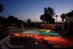 Club Med Agadir, la piscine le soir