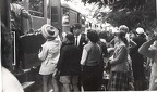 Baratti, la gare (6400 visits) Club Méditerranée Golfo di Baratti années 50 la gare, jour des départs Baratti, la gare